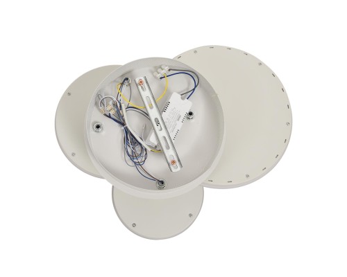 8380/60CL LEDIO LN белый,металл/акрил Умная люстра потолочная с ПДУ и голосовым управлением LED 60W 3000-6500К 220V ALIS SMART