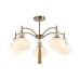8272/5C NEOCLASSI LN26 040 латунь/бежевый/белый, металл/керамика/стекло Люстра потолочная Е14 5*40W 220V GLORIYA