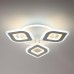 8255/62CL LEDIO LN 000 белый, металл/акрил Светильник потолочный с ПДУ LED 62W+подсветка 220V VIKKI
