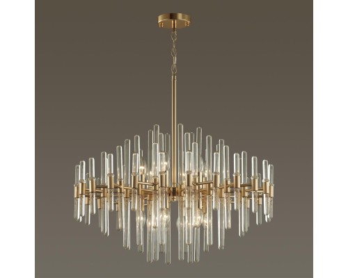4988/12 HALL ODL22 387 золотой/стекло Люстра E14 12*40W STIKA
