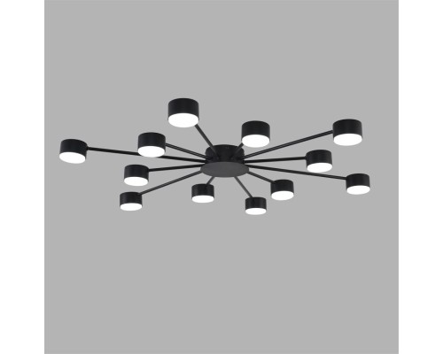 8344/12C COMFI черный, металл Люстра GX53 LED 12*7W 220V TORINA