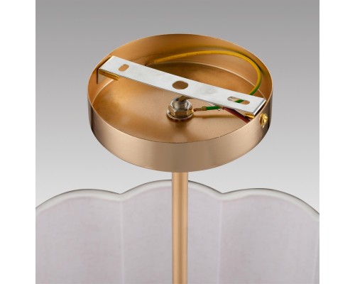 8287/7 PROVENCE LN26 185 золотой/бежевый, металл/текстиль Люстра потолочная Е14 7*40W 220V KORTNI