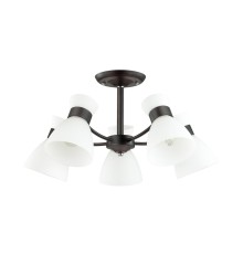 Люстра потолочная Lumion 4534/5C COMFI LN21 056 черный E27 5*60W 220V WILMA