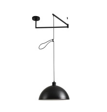 8321/1C MODERNI LN26 301 черный, металл Люстра подвесная E27 1*60W 220V ARMINA