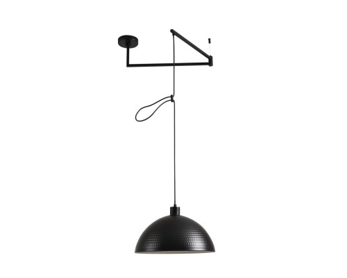 8321/1C MODERNI LN26 301 черный, металл Люстра подвесная E27 1*60W 220V ARMINA