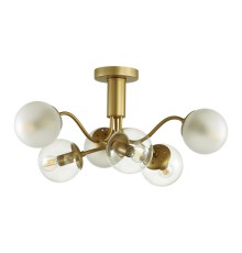 4555/6C MODERNI LN21 079 матовое золото Люстра потолочная E14 6*40W 220V CANDICE