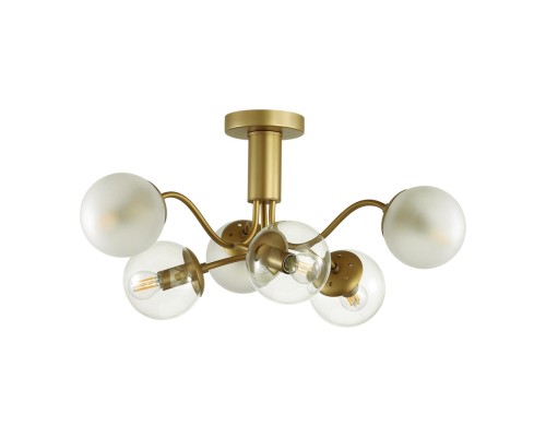 4555/6C MODERNI LN21 079 матовое золото Люстра потолочная E14 6*40W 220V CANDICE