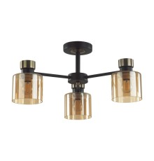 5643/3C COMFI LN23  черный, бронза Люстра потолочная E27 3*60W 220V ARLIN