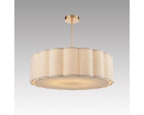 8287/7 PROVENCE LN26 185 золотой/бежевый, металл/текстиль Люстра потолочная Е14 7*40W 220V KORTNI