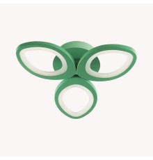 4576/60CL LEDIO LN21 019 зеленый Люстра потолочная диммир. с ДУ + LampSmart LED 60W 3000-6000К 2740Лм 220V LULU