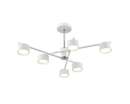 8241/6C COMFI LN25 белый/хром, металл Люстра потолочная LED GX53 6*7W 220V KARINA
