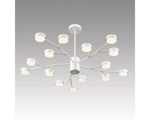 8265/15 COMFI LN26 металл/металл белый/белый Люстра GX53 LED 15*7W 220V TORINA