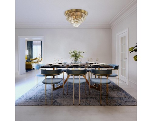 5257/6C CLASSI LN23 латунь Люстра потолочная E14 6*40W 220V ZAHA