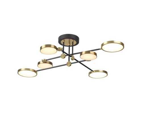 4320/60CL MIDCENT ODL22 121 металл/черный с бронзой Потолочный светильник IP20 LED 60W DENZEL