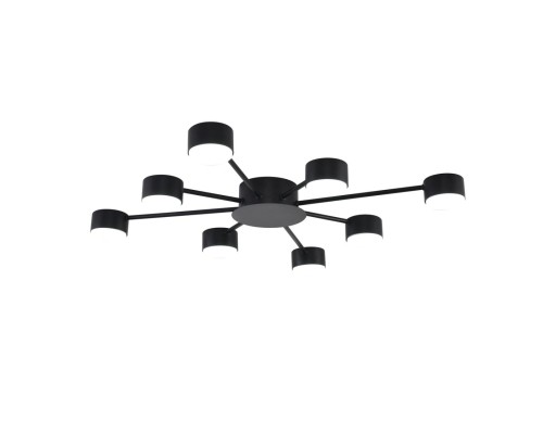 8344/8C COMFI черный, металл Люстра GX53 LED 8*7W 220V TORINA