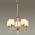4894/5 MODERN ODL_EX22 161 бронзовый/белый/ткань Люстра E14 5*40W LONDON