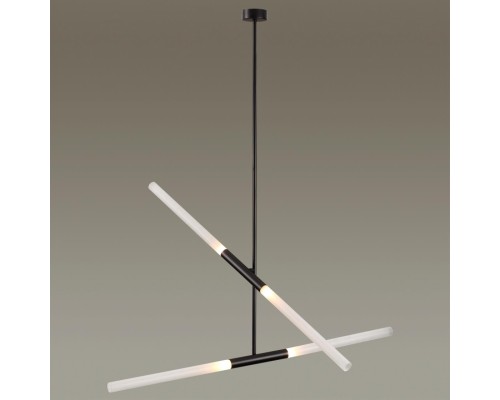 4307/4 HIGHTECH ODL22 77 черный Потолочный светильник IP20 G9 4*40W SOHO