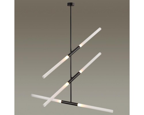 4307/6 HIGHTECH ODL22 77 черный Потолочный светильник IP20 G9 6*40W SOHO