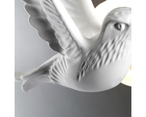 4310/3WL HIGHTECH ODL22 155 белый гипс Настенный светильник IP20 LED 3W 122Лм 3000K COLOMBELLA