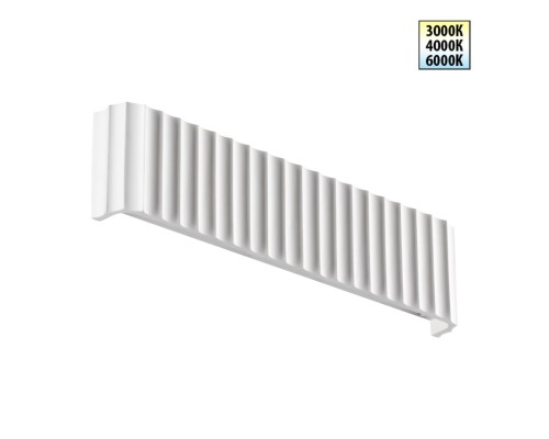 359402 OVER NT24 540 белый Светильник настенный с переключателем цв.температуры IP20 LED 12W 200V 3000/4000/6000K YESO