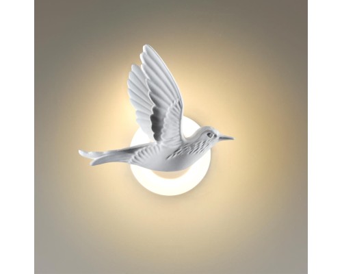 4310/3WL HIGHTECH ODL22 155 белый гипс Настенный светильник IP20 LED 3W 122Лм 3000K COLOMBELLA