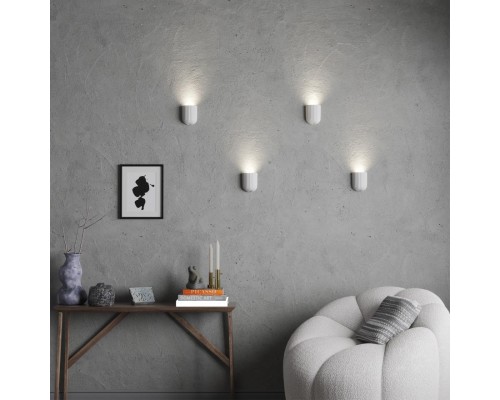 370976 OVER NT24 000 белый Светильник настенный IP20 GU10 50W 220V YESO