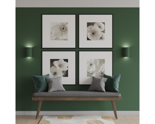 371016 OVER NT25 612 белый Светильник настенный IP20 GU10 2*50W 220-240V YESO