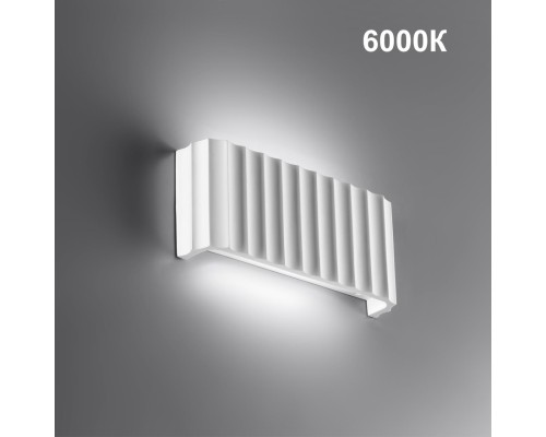 359401 OVER NT24 540 белый Светильник настенный с переключателем цв.температуры IP20 LED 8W 220V 3000/4000/6000K YESO