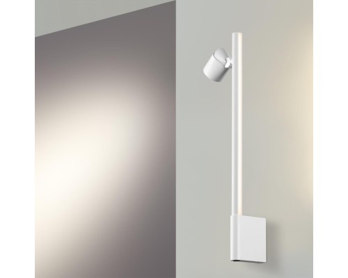 359312 OVER NT24 000 белый Светильник настенный диммируемый (выключатель) IP20 LED 7W+7W 4000K 220-240V FERMO