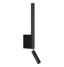 359436 OVER NT24 292 черный Светильник настенный с выключателем IP20 LED 5W+3W 220-240V 3000K 320Лм FERMO