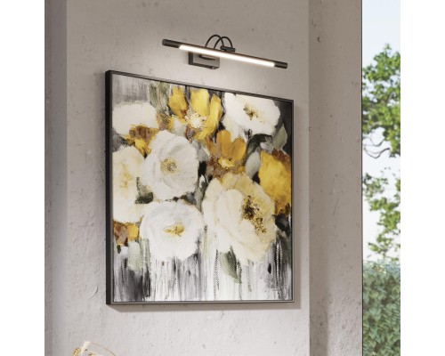 4908/5WL WALLI ODL22 541 хром/металл/акрил Подсветка для картин с выкл. LED 5W 4000К 380Лм REVOLA