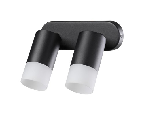 370737 OVER NT21 160 черный Светильник накладной IP20 GU10 9W 235V FLAX