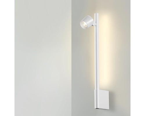 359312 OVER NT24 000 белый Светильник настенный диммируемый (выключатель) IP20 LED 7W+7W 4000K 220-240V FERMO