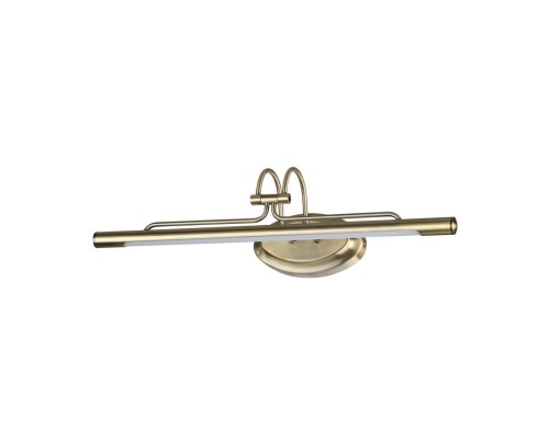 4907/8WL WALLI ODL22 541 бронзовый/металл/акрил Подсветка для картин LED 8W 4000К 500Лм BACCA