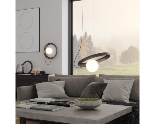 370974 OVER NT24 000 черный Светильник накладной настенный IP20 G9 7W 220V FELTO