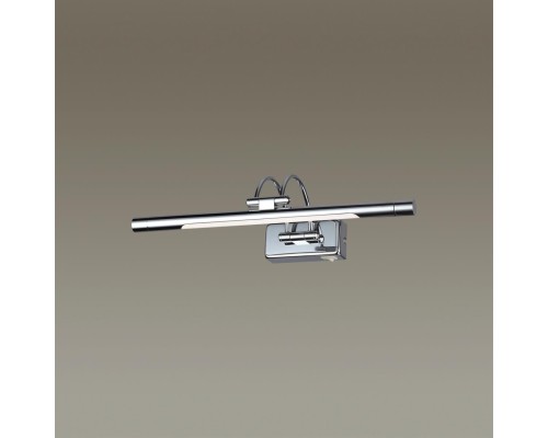 4908/5WL WALLI ODL22 541 хром/металл/акрил Подсветка для картин с выкл. LED 5W 4000К 380Лм REVOLA