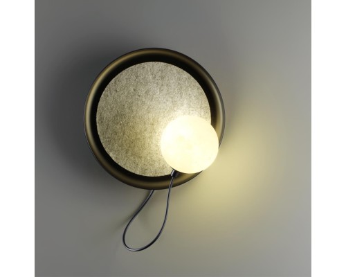 370974 OVER NT24 000 черный Светильник накладной настенный IP20 G9 7W 220V FELTO