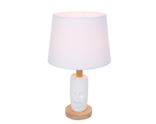 8210/1T MODERNI LN25 белый, керамика/текстиль Настольная лампа Е27 1*60W 220V VISIONA