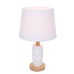 8210/1T MODERNI LN25 белый, керамика/текстиль Настольная лампа Е27 1*60W 220V VISIONA