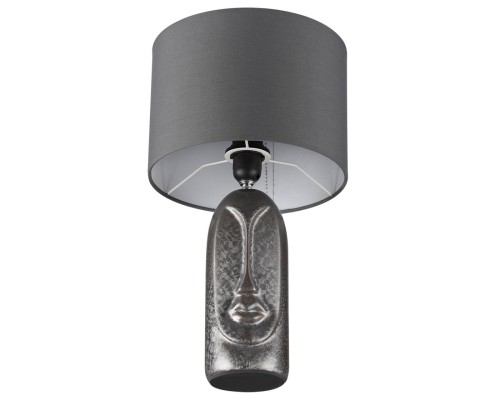 8146/1T MODERNI LN25 000 серый, керамика/текстиль Настольная лампа Е27 1*60W 220V AKIVI