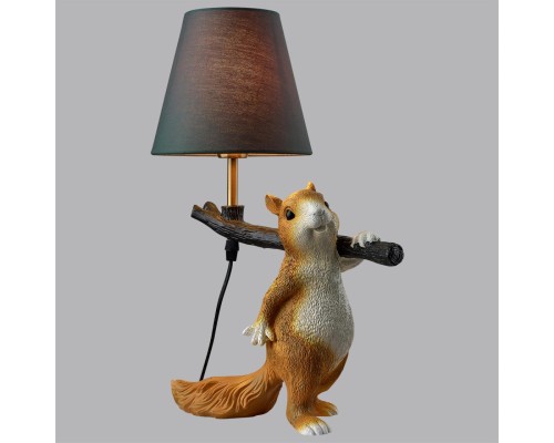 6523/1T MODERNI LN23 129 разноцветный Настольная лампа E14 1*40W 220V SQUIRREL