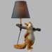 6523/1T MODERNI LN23 129 разноцветный Настольная лампа E14 1*40W 220V SQUIRREL