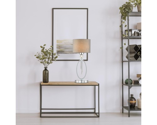 Настольная лампа Lumion 4515/1T хром, серый E27 60W 220V SANTIAGO