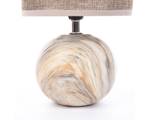 8229/1T CLASSI LN25 бежевый, керамика/текстиль Настольная лампа E14 1*40W 220V KOHALA