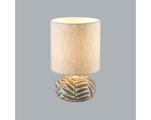 8135/1T MODERNI LN26 485 бежевый, керамика/текстиль Настольная лампа Е14 1*40W 220V RAMORA