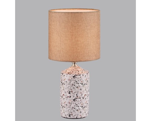 8141/1T MODERNI LN25 бежевый/коричневый, керамика/текстиль Настольная лампа Е27 1*60W 220V TERAZIO