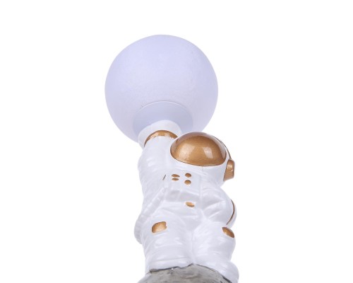 8207/1T MODERNI LN25 белый, керамика/пластик Настольная лампа Е14 1*40W 220V ATLAS