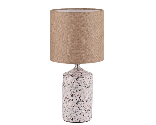8141/1T MODERNI LN25 бежевый/коричневый, керамика/текстиль Настольная лампа Е27 1*60W 220V TERAZIO