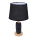 8209/1T MODERNI LN25 черный, керамика/текстиль Настольная лампа Е27 1*60W 220V VISIONA
