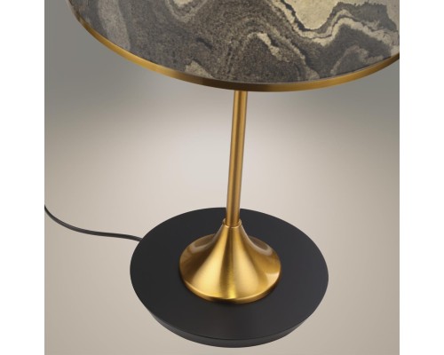 5064/2T MODERN (В 2-Х КОРОБКАХ) ODL24 405 античн.бронза/серо-беж./металл/натур.камен.